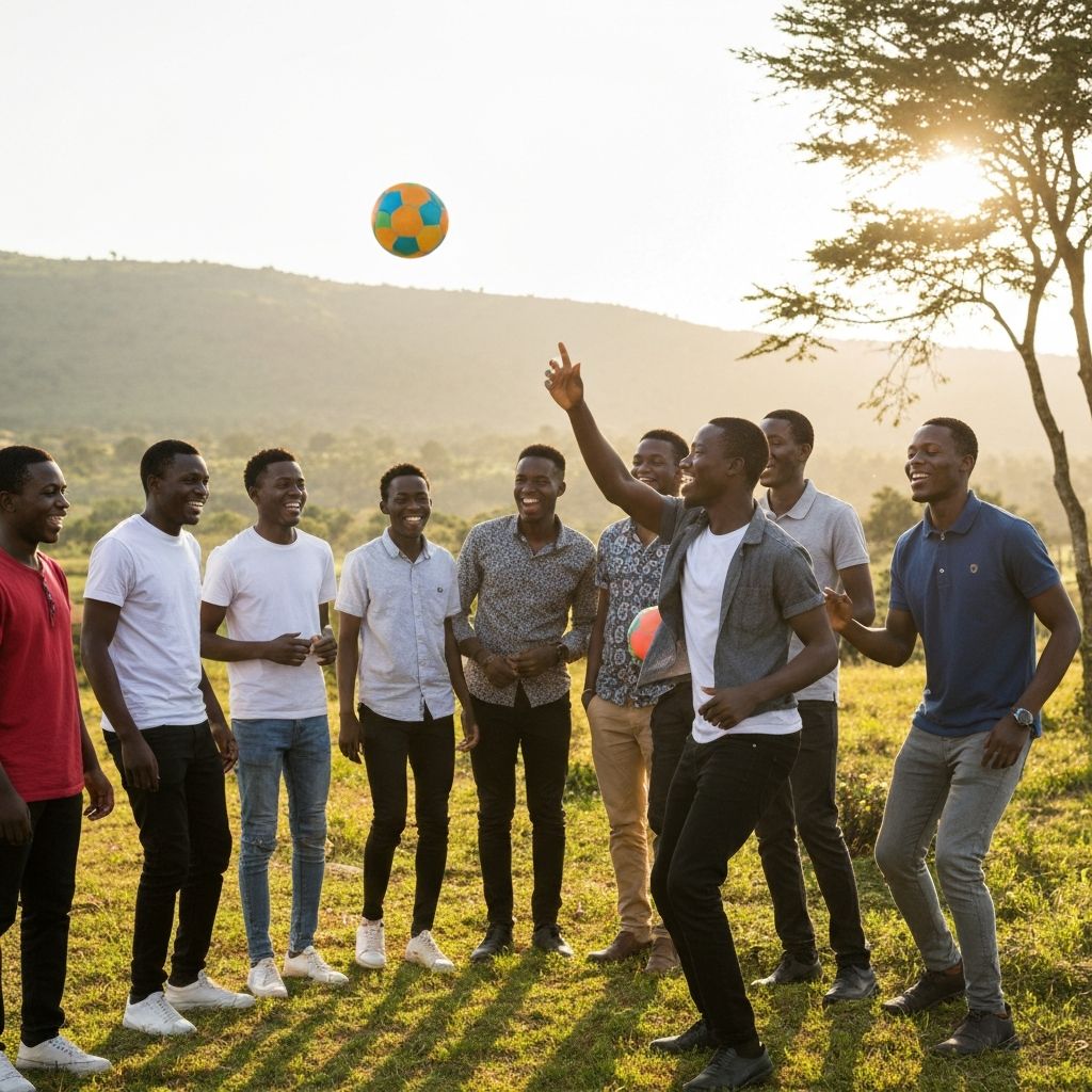 Youth community gathering in Ijara